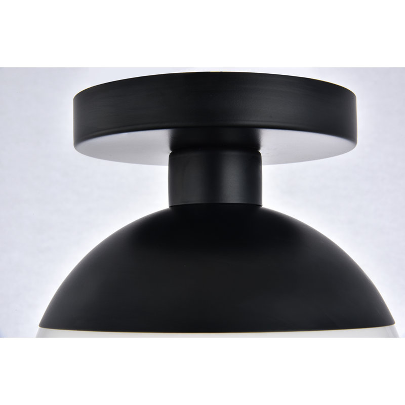 Mercury Row® Yearby Glass Semi Flush Mount & Reviews Wayfair